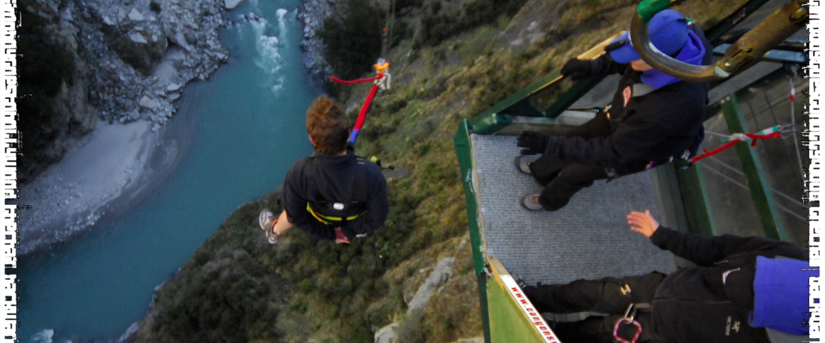 Shotover Canyon Swing ("The Pindrop"), New Zealand - 2008